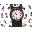 orologio in ferro battuto con calendario