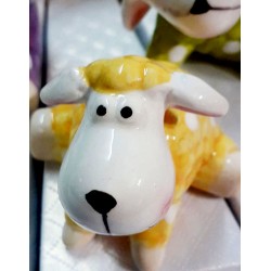 animaletti mucche in ceramica per bomboniera foto 7